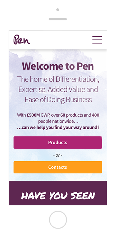 Pen Underwriting Mobile
